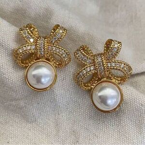 Bohemian bow earrings N18